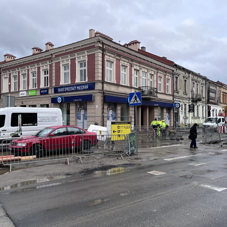 Budowa Rzeszowskiego Centrum Komunikacyjnego [styczeń 2023] - fot 13
